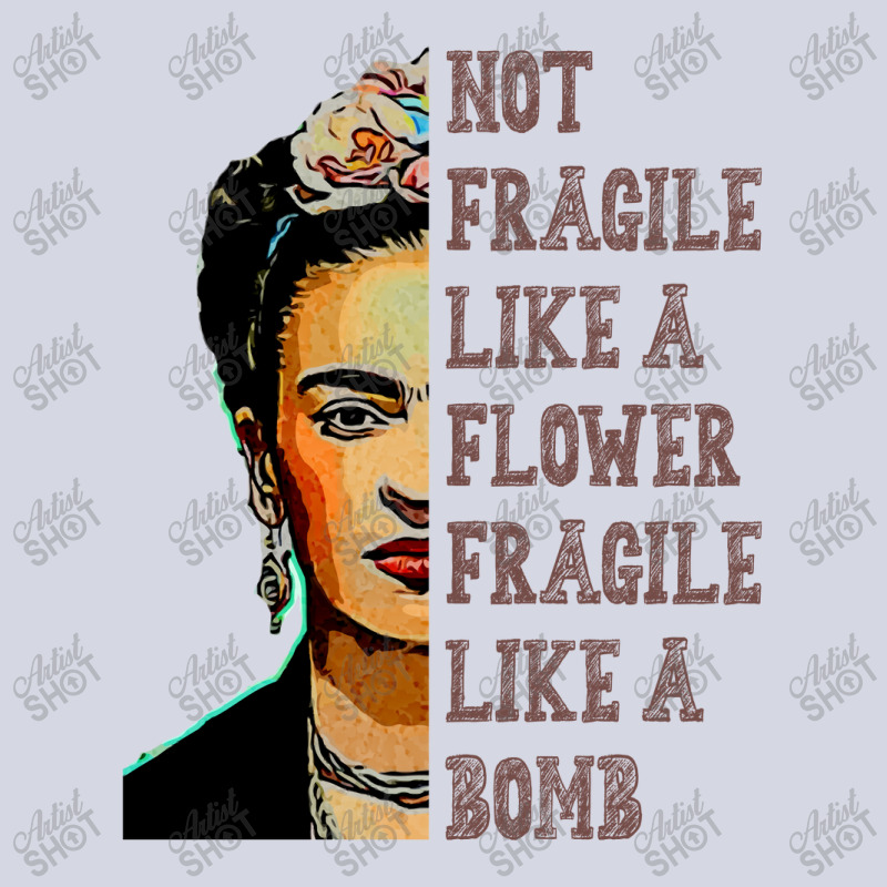 Frida Kahlo   Not Fragile Like A Flower Classic T Fleece Short | Artistshot