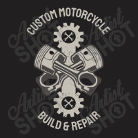 Custom Motorcycle T-shirt | Artistshot