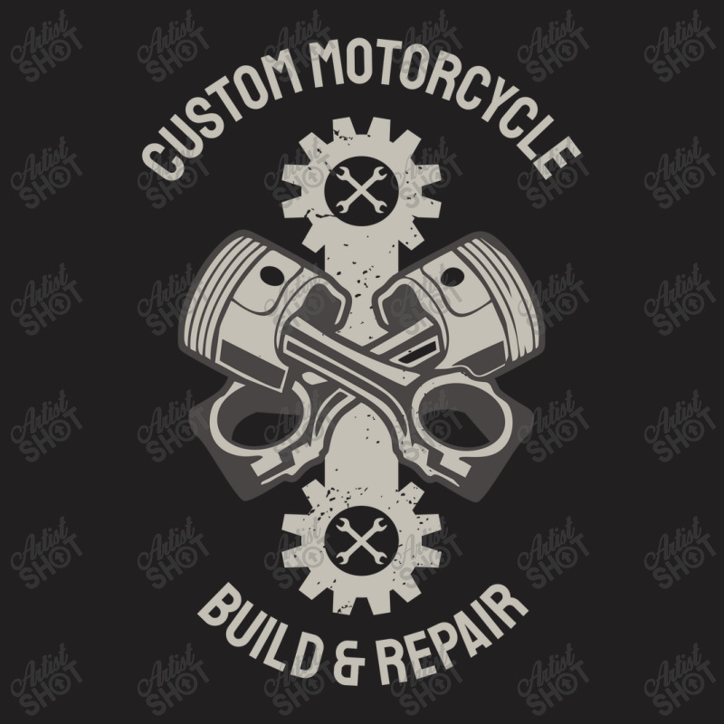 Custom Motorcycle T-shirt | Artistshot