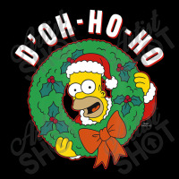 The Simpsons Christmas Homer D'oh-ho-ho Lightweight Hoodie | Artistshot