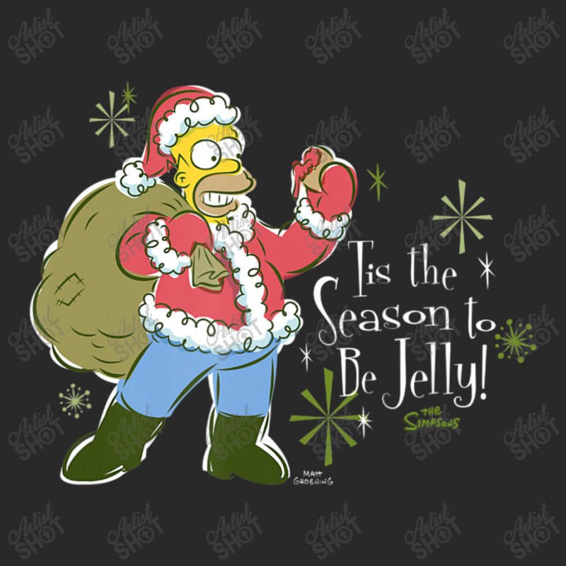 The Simpsons Christmas Homer Tis The Jelly Season! Toddler T-shirt by longdanouj | Artistshot