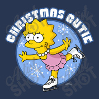 The Simpsons Christmas Lisa Christmas Cutie Ice Pr Ladies Denim Jacket | Artistshot