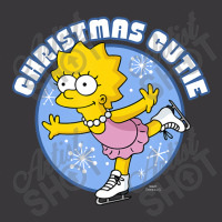 The Simpsons Christmas Lisa Christmas Cutie Ice Pr Ladies Curvy T-shirt | Artistshot