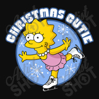 The Simpsons Christmas Lisa Christmas Cutie Ice Pr Crop Top | Artistshot