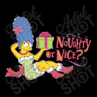 The Simpsons Christmas Marge Naughty Or Nice Unisex Jogger | Artistshot