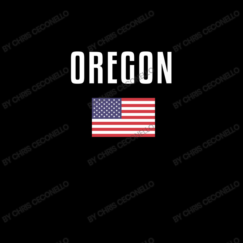 Oregon Cropped Hoodie by Chris Ceconello | Artistshot