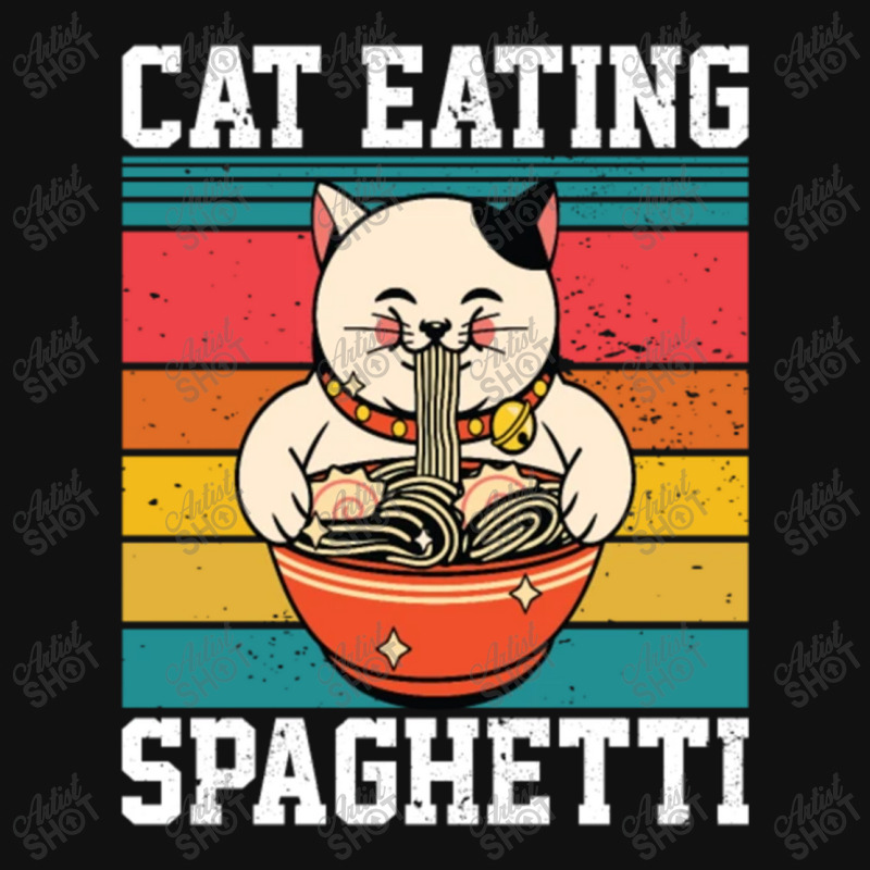 Cat Eating Spaghetti Graphic Youth T-shirt by kakashop | Artistshot