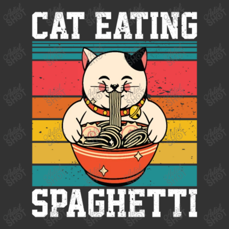 Cat Eating Spaghetti Baby Bodysuit by kakashop | Artistshot