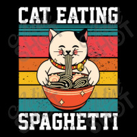 Cat Eating Spaghetti Legging | Artistshot