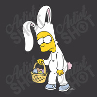 The Simpsons Easter Bunny Bart Simpson V-2 Ladies Curvy T-shirt | Artistshot