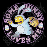 The Simpsons Easter Ralph Wiggum Some Bunny Loves Cropped Hoodie | Artistshot