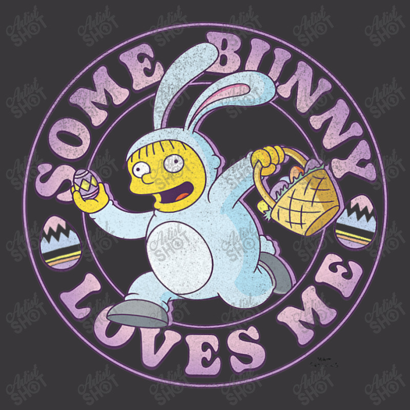 The Simpsons Easter Ralph Wiggum Some Bunny Loves Ladies Curvy T-Shirt by longdanouj | Artistshot