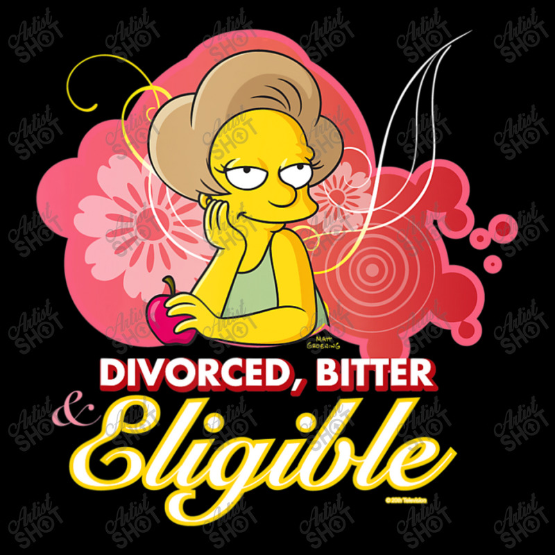 The Simpsons Edna Krabappel Divorced Bitter Eligib Toddler Sweatshirt by longdanouj | Artistshot