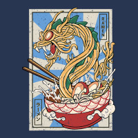 Ramen Dragon Japanese Noodles Soup Ladies Denim Jacket | Artistshot