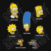 The Simpsons Family Faces C2 Graphic T-shirt | Artistshot