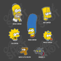 The Simpsons Family Faces C2 Vintage T-shirt | Artistshot