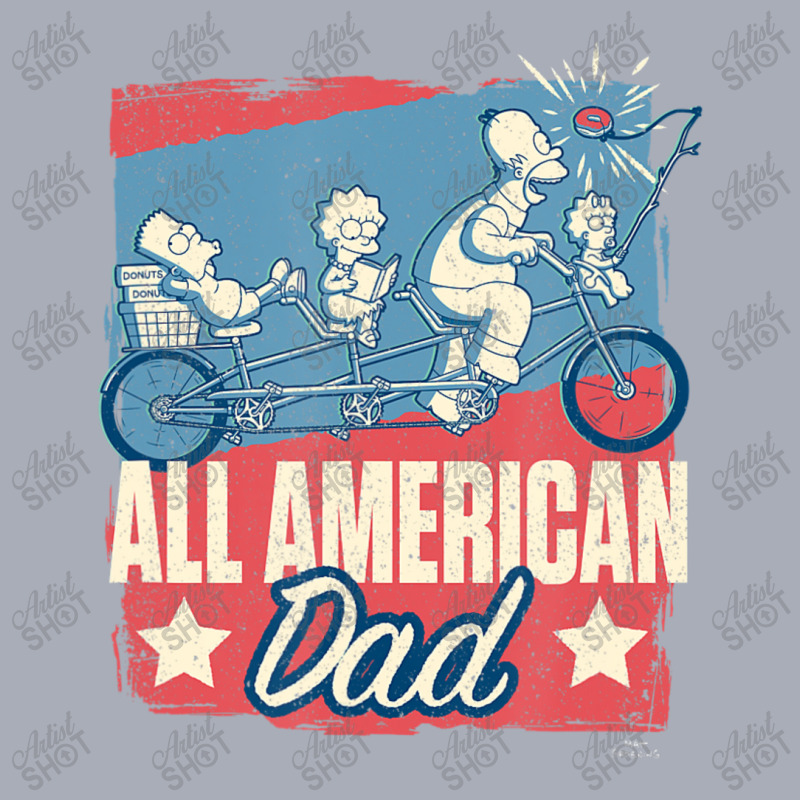 The Simpsons Father's Day Homer All American Dad Tank Dress by longdanouj | Artistshot