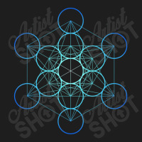 Indigo Metatron's Cube, Sacred Geometry Classic T-shirt | Artistshot