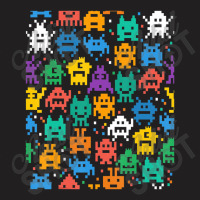 Invaders I Love 80s Retro 8 Bi Space Monsters T-shirt | Artistshot