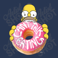 The Simpsons Homer Can't Talk Eating Donut Ladies Denim Jacket | Artistshot