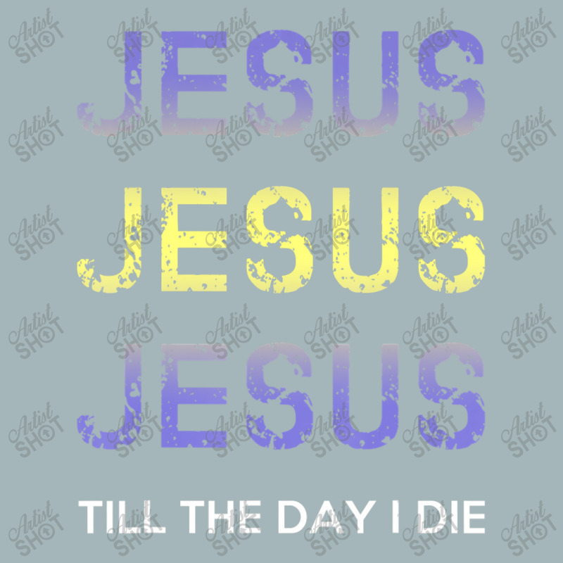 Jesus Till The Day I Die Christian Clothing Unisex Sherpa-lined Denim Jacket | Artistshot