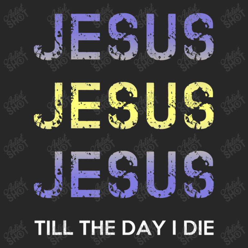 Jesus Till The Day I Die Christian Clothing Men's T-shirt Pajama Set | Artistshot