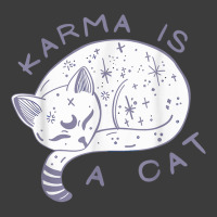 Karma Is A Cat, Funny Cat, Lazy Cat T Shirt Men's Polo Shirt | Artistshot