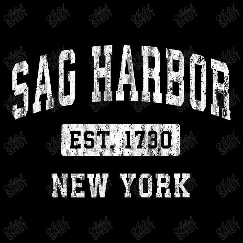 Sag Harbor New York Ny Vintage Established Sports  V-neck Tee | Artistshot