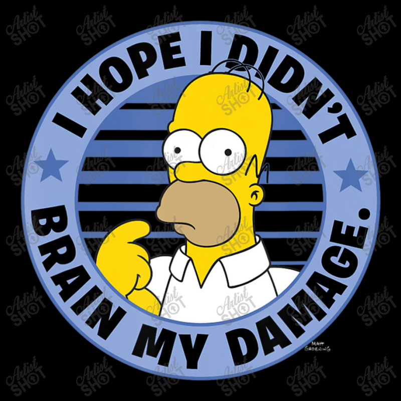 The Simpsons Homer I Hope I Didn't Brain My Damage Baby Tee by longdanouj | Artistshot