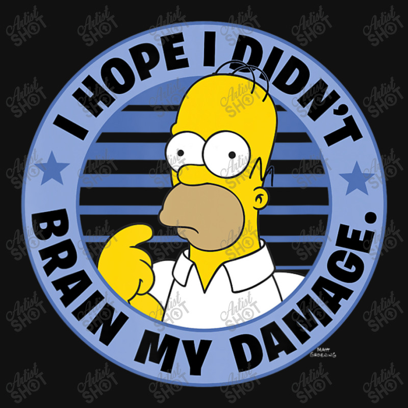 The Simpsons Homer I Hope I Didn't Brain My Damage Baby Beanies by longdanouj | Artistshot