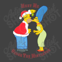 The Simpsons Homer Marge Christmas Meet Under The Vintage T-shirt | Artistshot