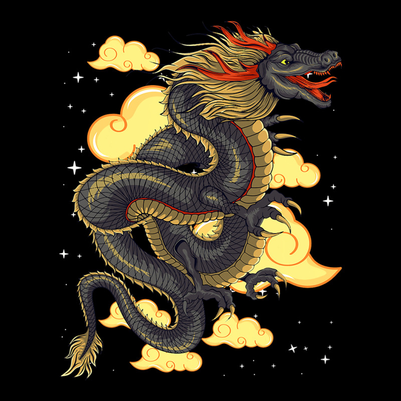 Chinese Dragon Japanese Art Tokyo Dragon Asia Tatt Pocket T-Shirt by kerrmanthez | Artistshot