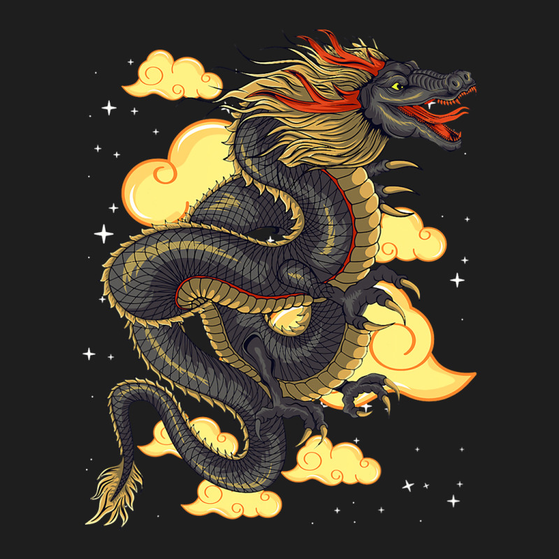 Chinese Dragon Japanese Art Tokyo Dragon Asia Tatt Classic T-shirt by kerrmanthez | Artistshot