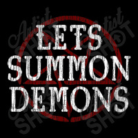 Lets Summon Demons Satanic Horror Baby Tee | Artistshot