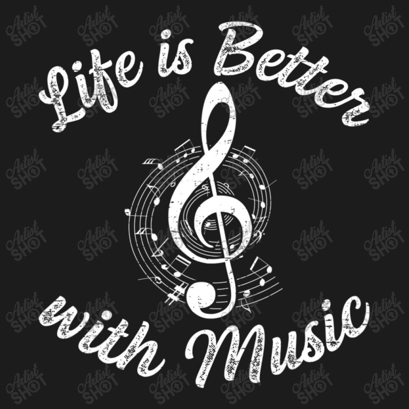 Life Is Better With Music Notes Teen Girl Women Mu Hoodie & Jogger set by donellajeremykoa | Artistshot