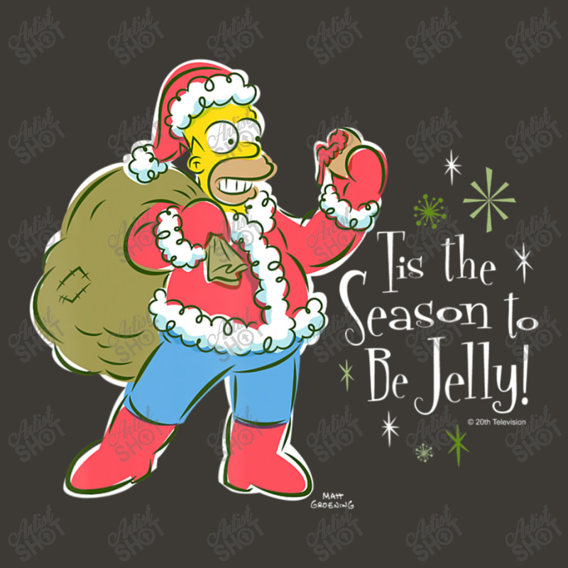 The Simpsons Homer Santa Christmas Season To Be Je Bucket Hat by longdanouj | Artistshot