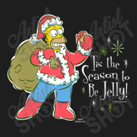 The Simpsons Homer Santa Christmas Season To Be Je Classic T-shirt | Artistshot