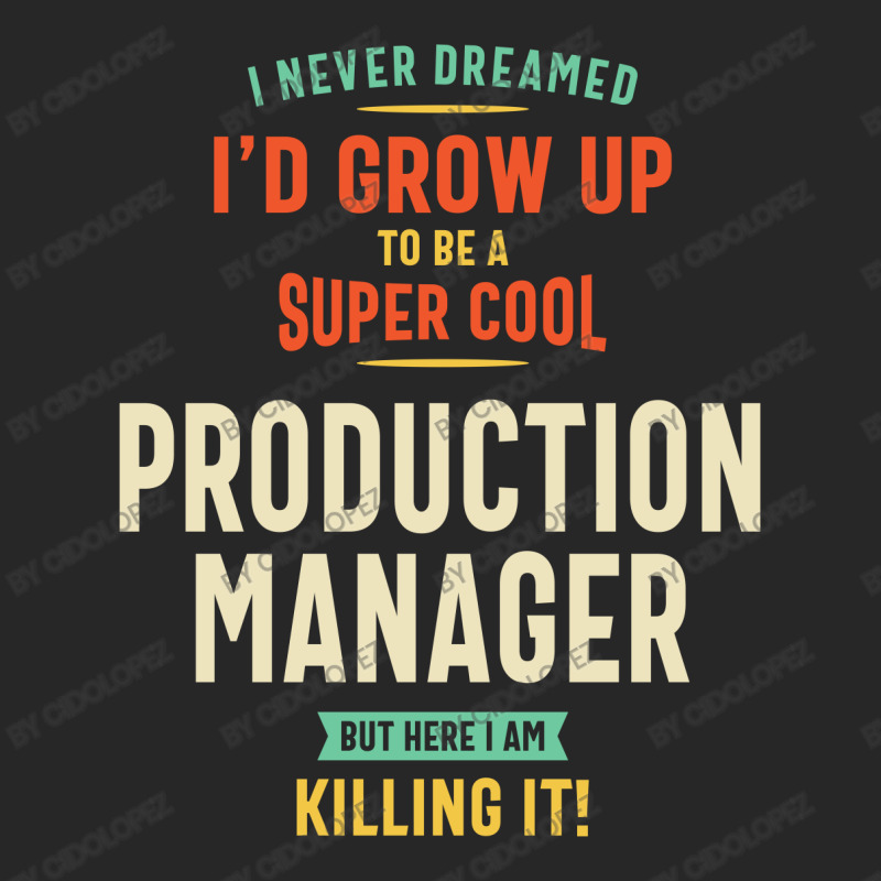 Super Cool Production Manager Men's T-shirt Pajama Set | Artistshot