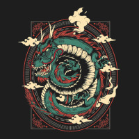 Japanese Dragon Warrior Samurai Kanji Mask Classic T-shirt | Artistshot