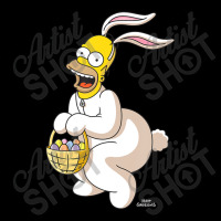 The Simpsons Homer Simpson Easter Bunny Cropped Hoodie | Artistshot