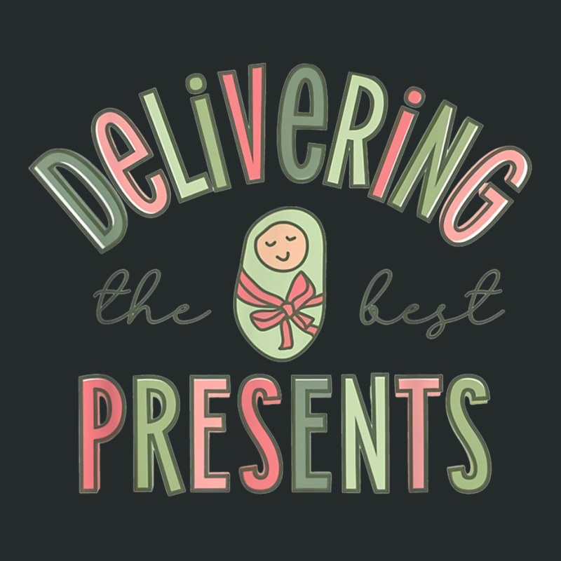 Delivering The Best Presents L And D Christmas Mid Women's Triblend Scoop T-shirt by heffopance | Artistshot