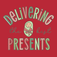 Delivering The Best Presents L And D Christmas Mid Women's V-neck T-shirt | Artistshot