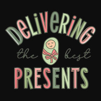 Delivering The Best Presents L And D Christmas Mid Crop Top | Artistshot