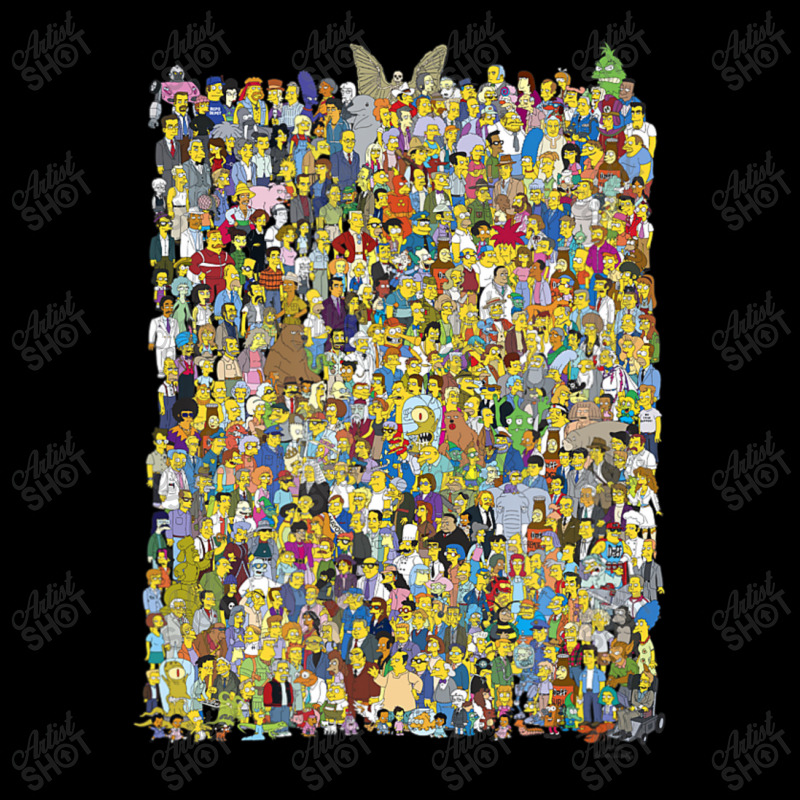 The Simpsons All The Characters Toddler Sweatshirt by longdanouj | Artistshot