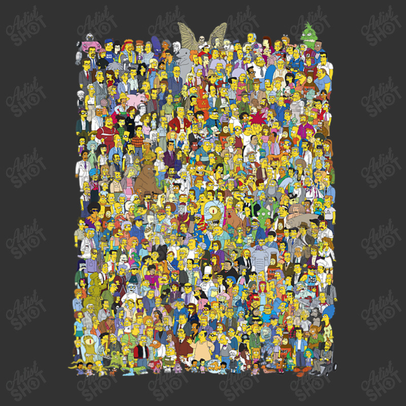 The Simpsons All The Characters Baby Bodysuit by longdanouj | Artistshot