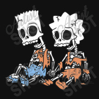 The Simpsons Bart & Lisa Skeletons Graphic Youth T-shirt | Artistshot