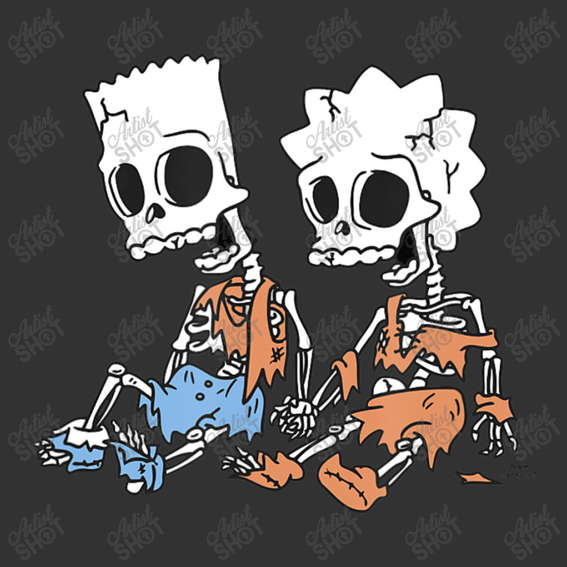 The Simpsons Bart & Lisa Skeletons Baby Bodysuit by longdanouj | Artistshot