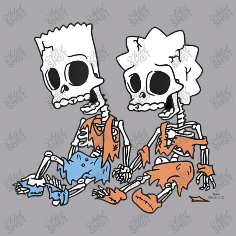 The Simpsons Bart & Lisa Skeletons Youth 3/4 Sleeve by longdanouj | Artistshot