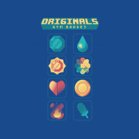 Originals - Gym Badges Tank Top | Artistshot