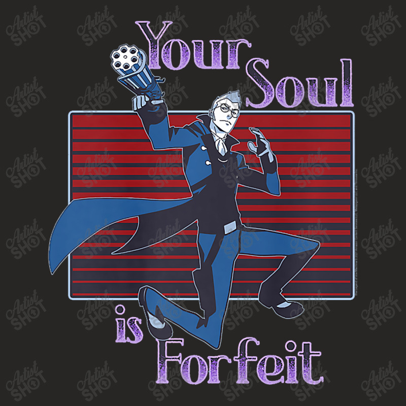 The Legend Of Vox Machina Percy Your Soul Is Forfe Ladies Fitted T-Shirt by home12 | Artistshot